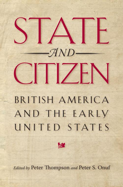 Cover of the book State and Citizen by , University of Virginia Press