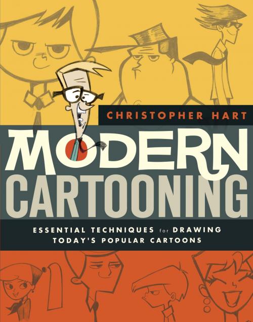 Cover of the book Modern Cartooning by Christopher Hart, Potter/Ten Speed/Harmony/Rodale