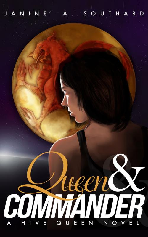 Cover of the book Queen & Commander (UK edition) by Janine A. Southard, Janine A. Southard