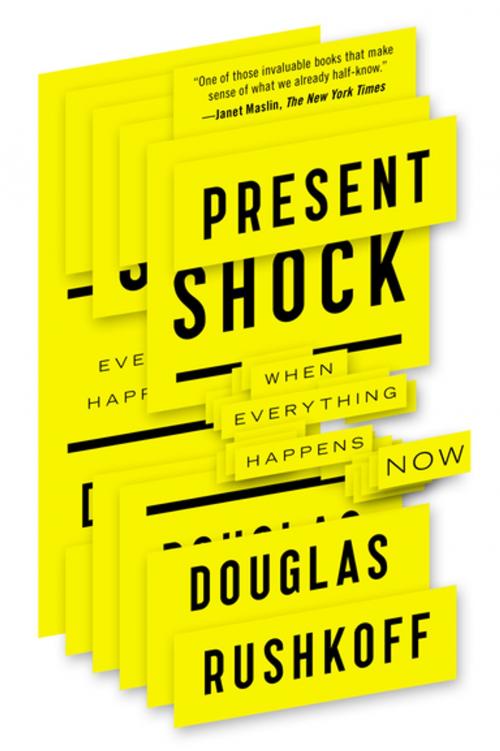 Cover of the book Present Shock by Douglas Rushkoff, Penguin Publishing Group