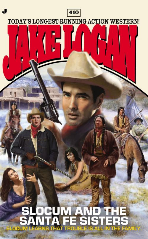 Cover of the book Slocum #410 by Jake Logan, Penguin Publishing Group