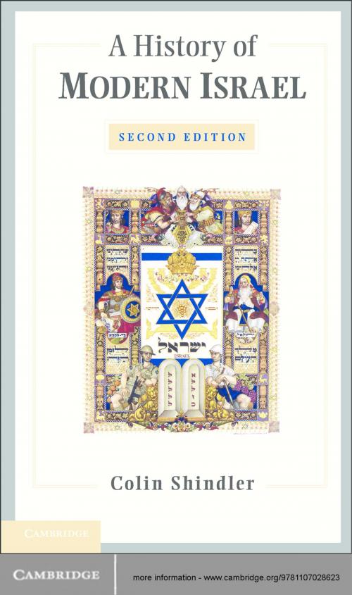 Cover of the book A History of Modern Israel by Colin Shindler, Cambridge University Press