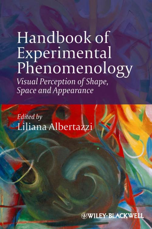 Cover of the book Handbook of Experimental Phenomenology by Liliana Albertazzi, Wiley