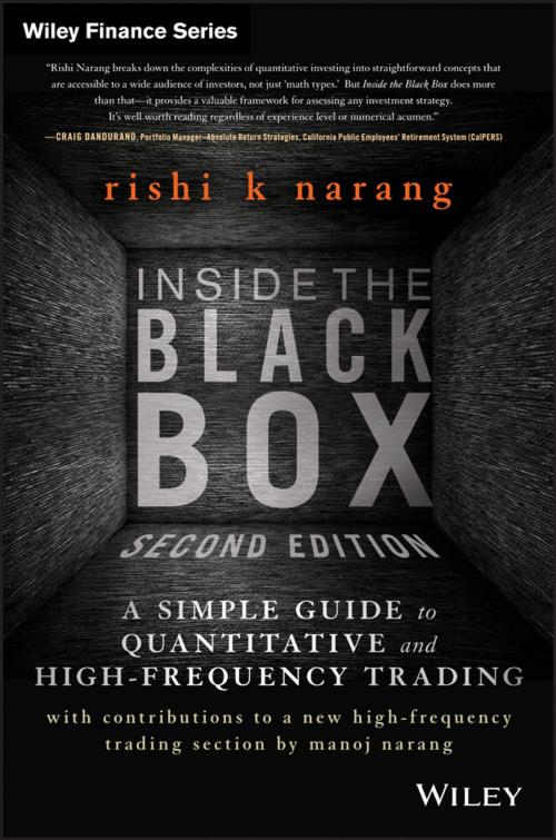 Cover of the book Inside the Black Box by Rishi K. Narang, Wiley