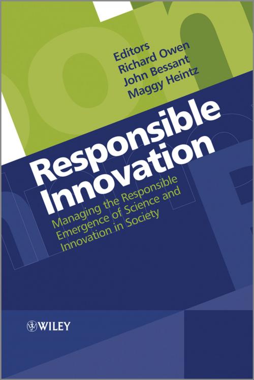 Cover of the book Responsible Innovation by , Wiley