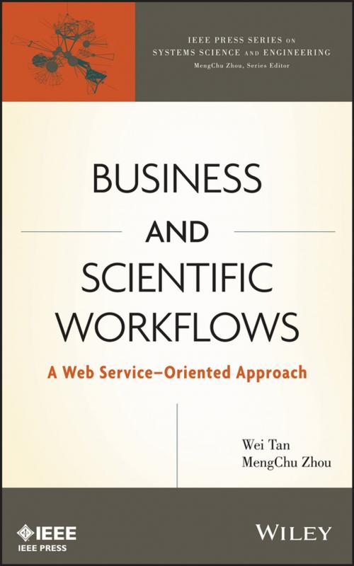 Cover of the book Business and Scientific Workflows by Wei Tan, MengChu Zhou, Wiley