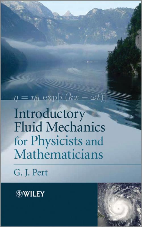 Cover of the book Introductory Fluid Mechanics for Physicists and Mathematicians by G. J. Pert, Wiley