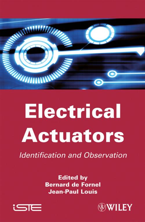 Cover of the book Electrical Actuators by Bernard de Fornel, Jean-Paul Louis, Wiley