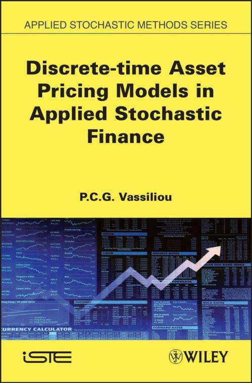 Cover of the book Discrete-time Asset Pricing Models in Applied Stochastic Finance by P. C. G. Vassiliou, Wiley