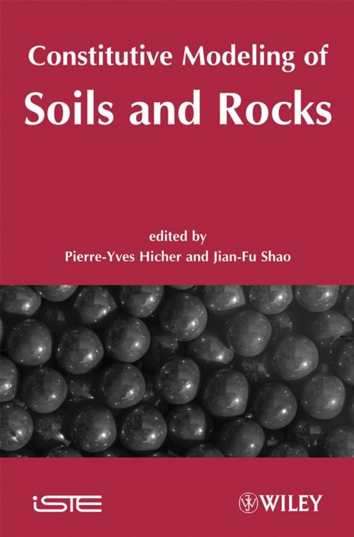 Cover of the book Constitutive Modeling of Soils and Rocks by , Wiley