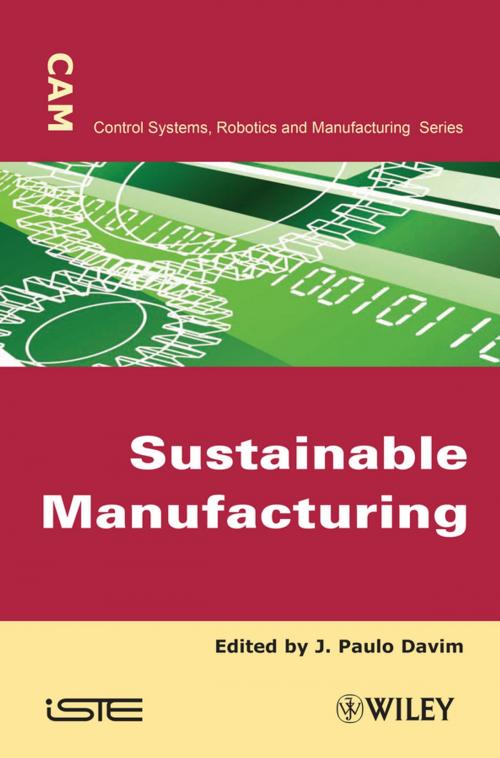 Cover of the book Sustainable Manufacturing by , Wiley