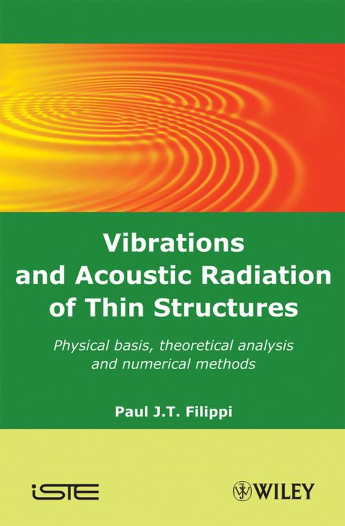 Cover of the book Vibrations and Acoustic Radiation of Thin Structures by Paul J. T. Filippi, Wiley
