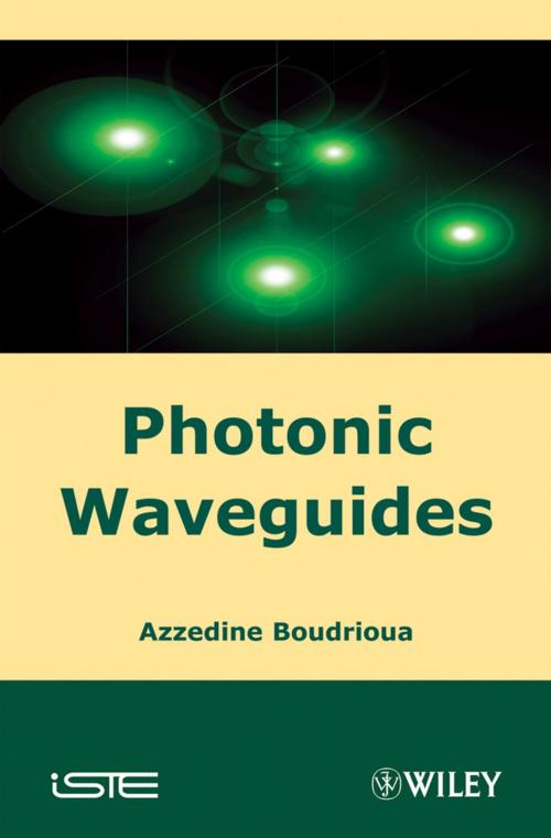 Cover of the book Photonic Waveguides by Azzedine Boudrioua, Wiley