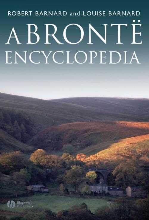 Cover of the book A Brontë Encyclopedia by Robert Barnard, Louise Barnard, Wiley