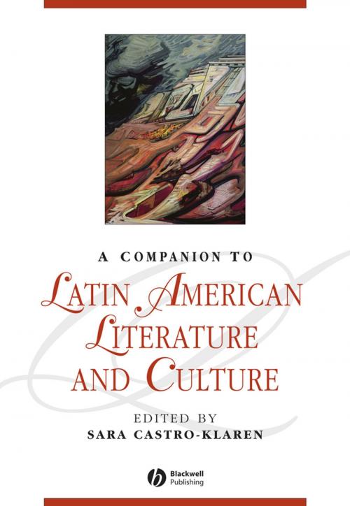 Cover of the book A Companion to Latin American Literature and Culture by , Wiley