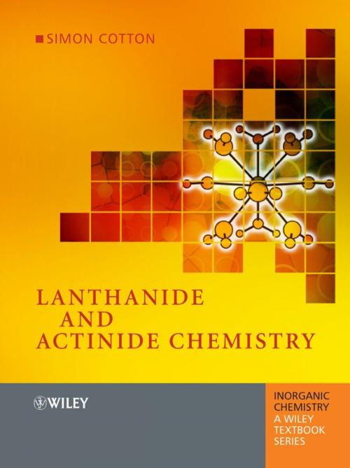Cover of the book Lanthanide and Actinide Chemistry by Simon Cotton, Wiley