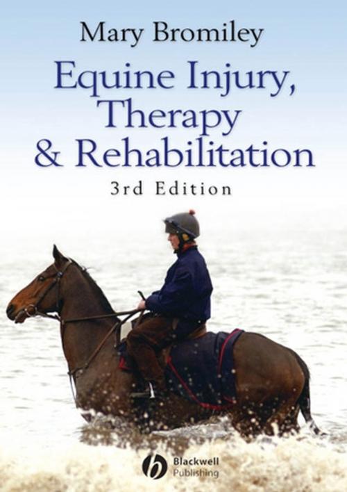 Cover of the book Equine Injury, Therapy and Rehabilitation by Mary Bromiley, Wiley