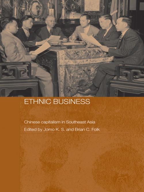 Cover of the book Ethnic Business by Brian C. Folk, K. S. Jomo, Taylor and Francis