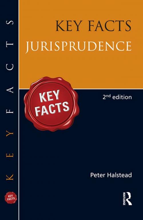 Cover of the book Key Facts: Jurisprudence by Peter Halstead, Taylor and Francis