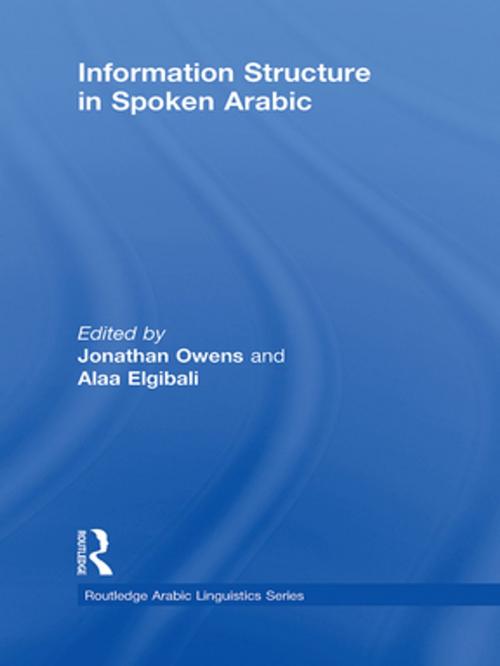 Cover of the book Information Structure in Spoken Arabic by , Taylor and Francis