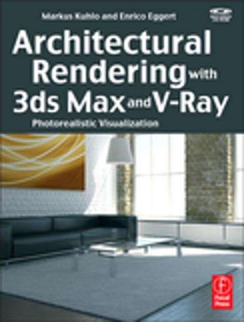 Cover of the book Architectural Rendering with 3ds Max and V-Ray by Markus Kuhlo, CRC Press