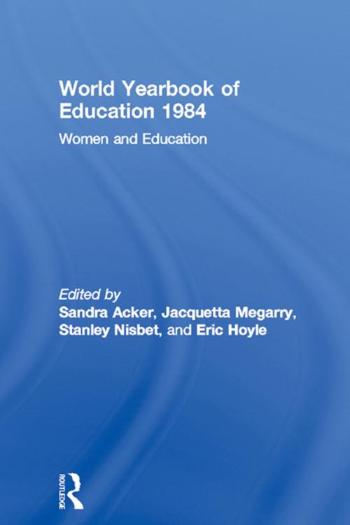 Cover of the book World Yearbook of Education 1984 by , Taylor and Francis