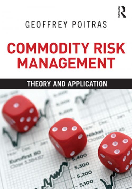 Cover of the book Commodity Risk Management by Geoffrey Poitras, Taylor and Francis