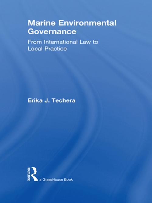 Cover of the book Marine Environmental Governance by Erika Techera, Taylor and Francis