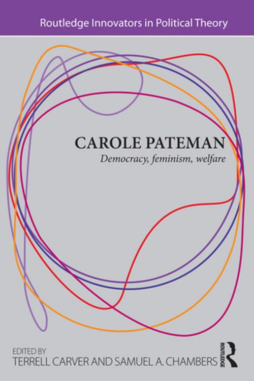 Cover of the book Carole Pateman by , Taylor and Francis
