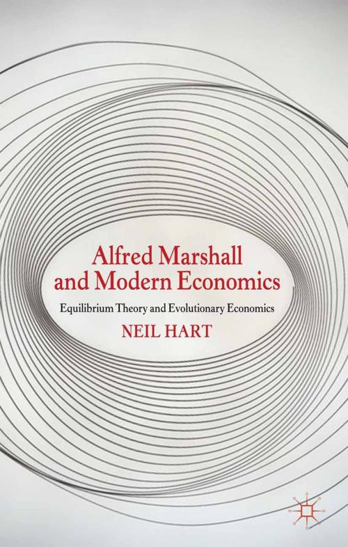 Cover of the book Alfred Marshall and Modern Economics by N. Hart, Palgrave Macmillan UK