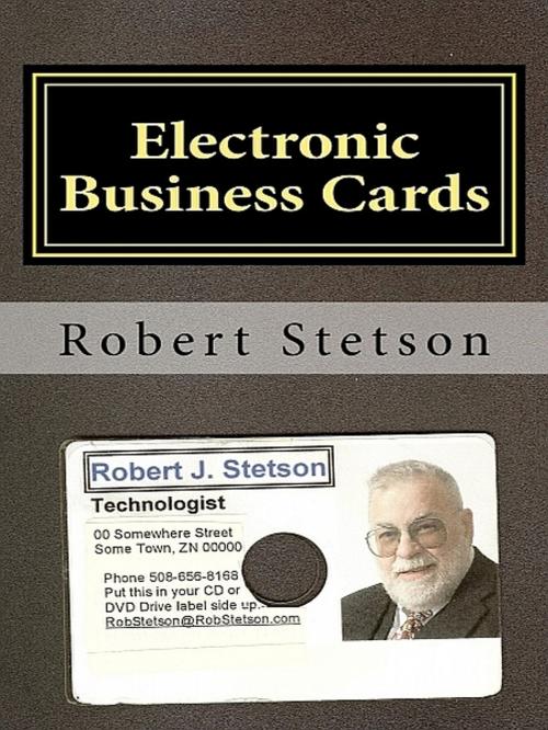 Cover of the book Electronic Business Cards by Robert Stetson, Robert Stetson