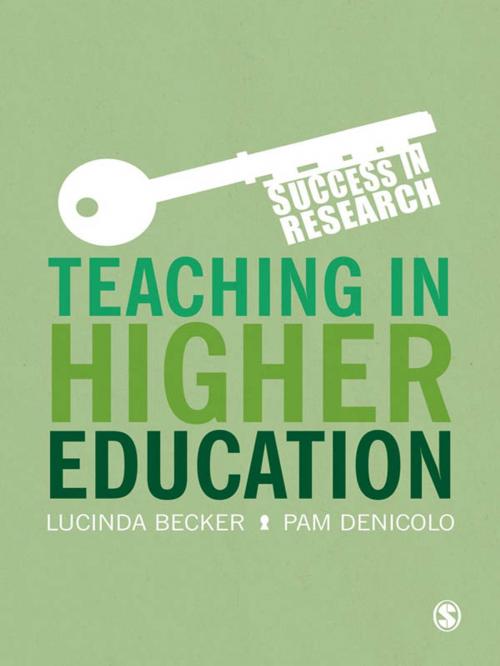 Cover of the book Teaching in Higher Education by Lucinda Becker, Professor Pam Denicolo, SAGE Publications
