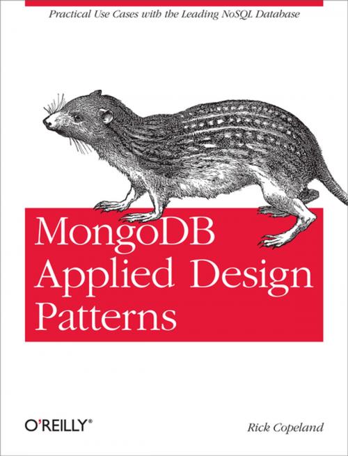 Cover of the book MongoDB Applied Design Patterns by Rick Copeland, O'Reilly Media