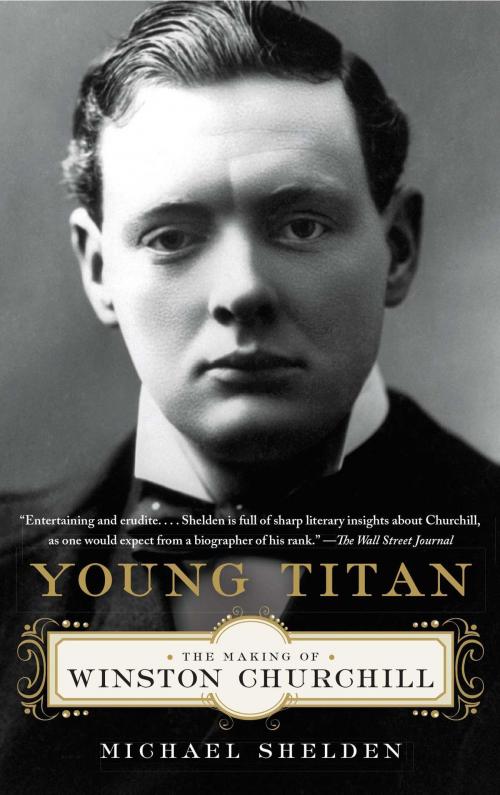 Cover of the book Young Titan by Michael Shelden, Simon & Schuster