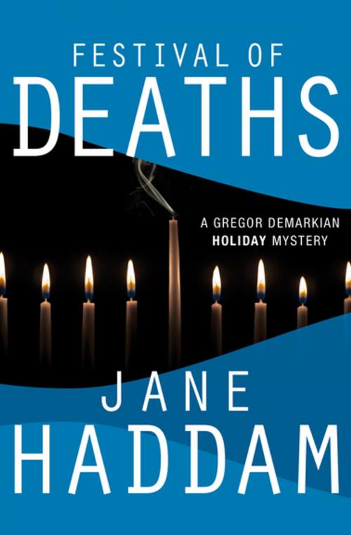 Cover of the book Festival of Deaths by Jane Haddam, MysteriousPress.com/Open Road