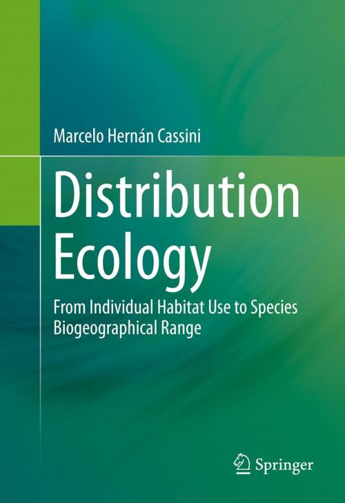 Cover of the book Distribution Ecology by Marcelo Hernán Cassini, Springer New York