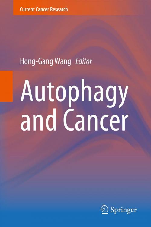 Cover of the book Autophagy and Cancer by , Springer New York
