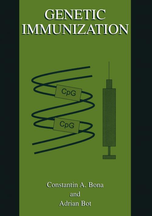 Cover of the book Genetic Immunization by Adrian Bot, Constantin A. Bona, Springer US