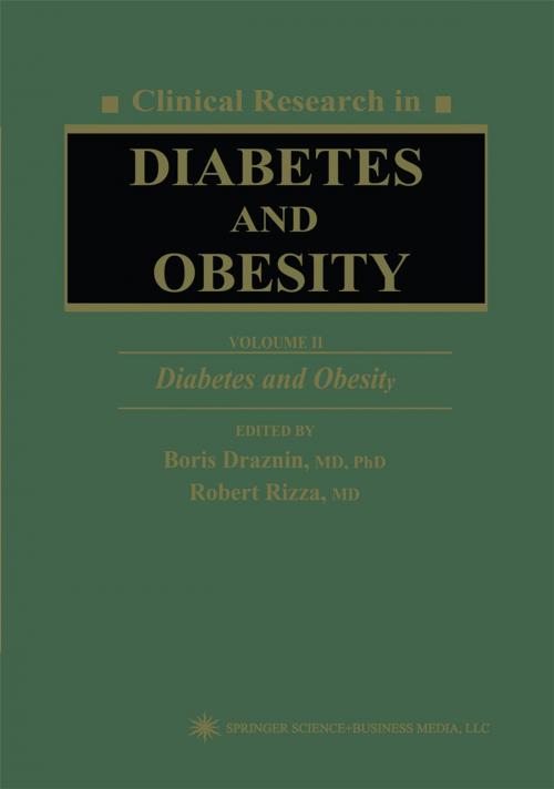 Cover of the book Clinical Research in Diabetes and Obesity, Volume 2 by , Humana Press