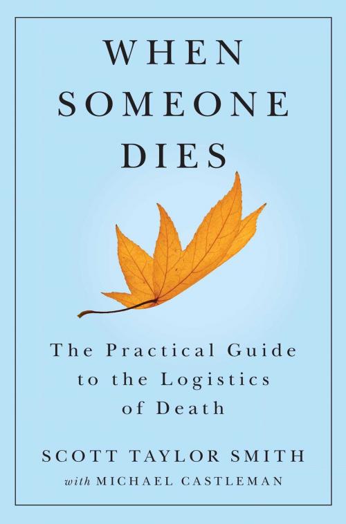 Cover of the book When Someone Dies by Scott Taylor Smith, Scribner