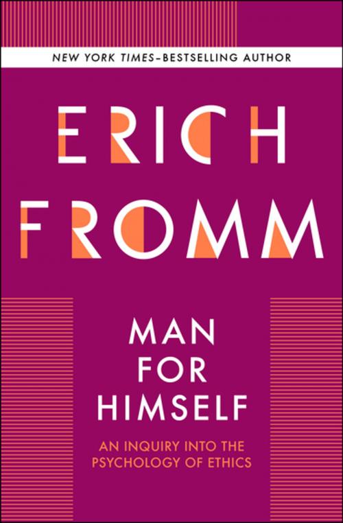 Cover of the book Man for Himself by Erich Fromm, Open Road Media