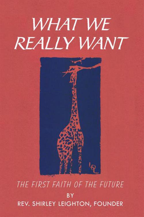 Cover of the book What We Really Want by Rev. Shirley Leighton, Xlibris US