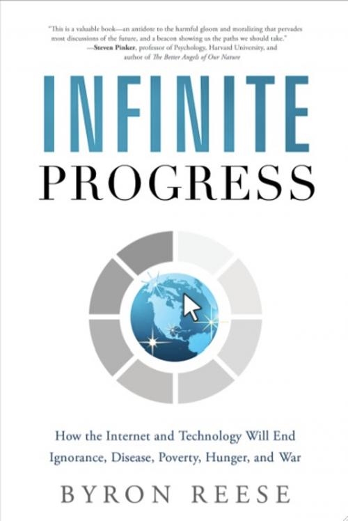 Cover of the book Infinite Progress by Byron Reese, Greenleaf Book Group Press