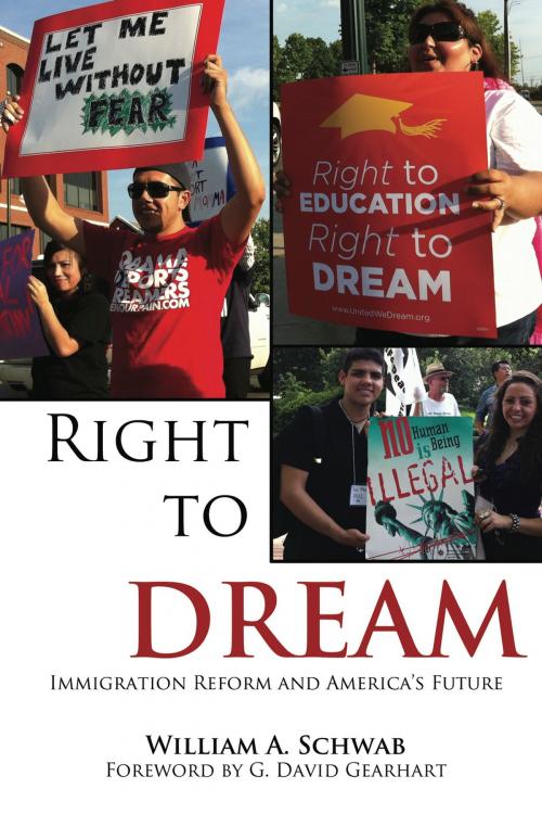 Cover of the book Right to DREAM by William A. Schwab, The University of Arkansas Press