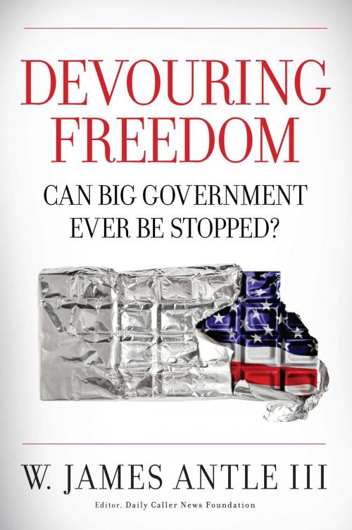 Cover of the book Devouring Freedom by W. James Antle III, Regnery Publishing