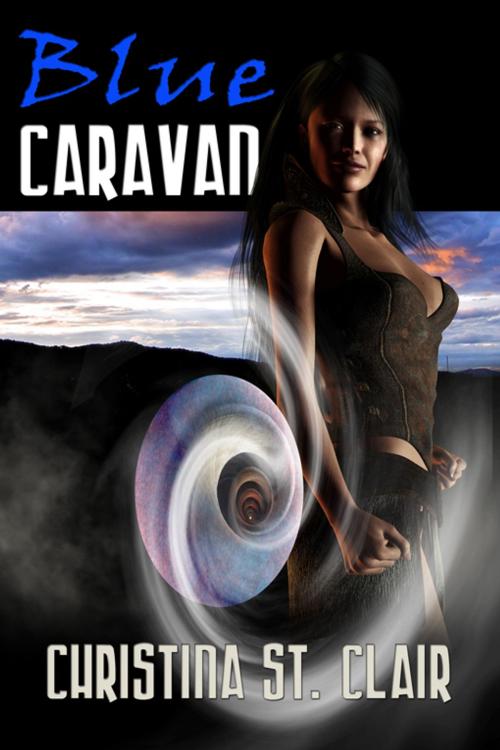 Cover of the book Blue Caravan by Christina St. Clair, Double Dragon Publishing