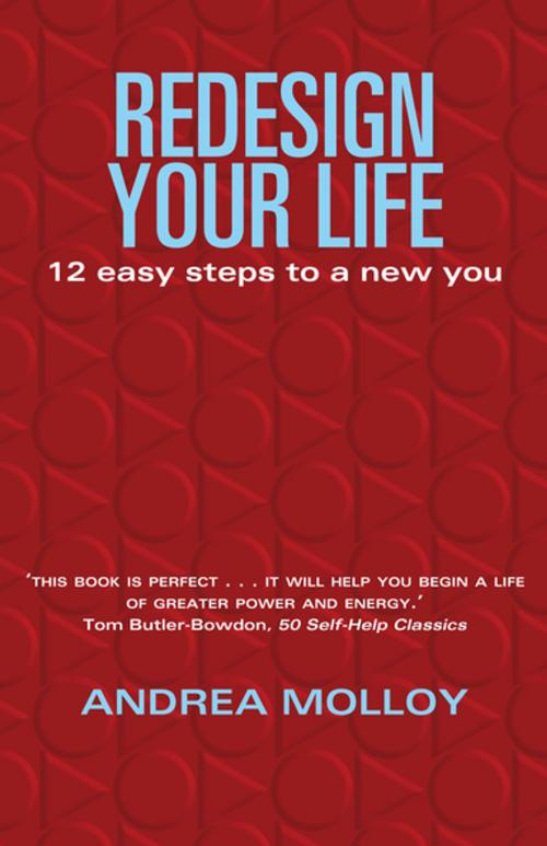 Cover of the book Redesign Your Life by Andrea Molloy, Penguin Random House New Zealand