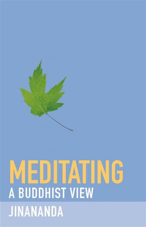 Cover of the book Meditating by Jinanada, Windhorse Publications Ltd