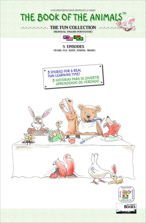 Cover of the book The Book of The Animals - The Fun Collection (Bilingual English-Portuguese) by J.N. PAQUET, JNPAQUET Books Ltd