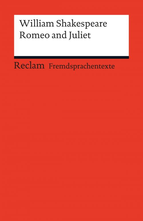 Cover of the book Romeo and Juliet by William Shakespeare, Reclam Verlag